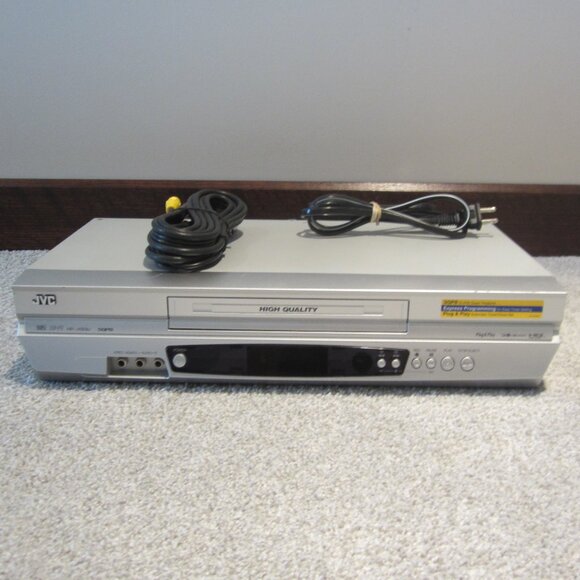 JVC Hi-Fi 4 Head VCR HR-J693U VHS with AV Cables *No Remote* Tested - Works - Picture 1 of 15